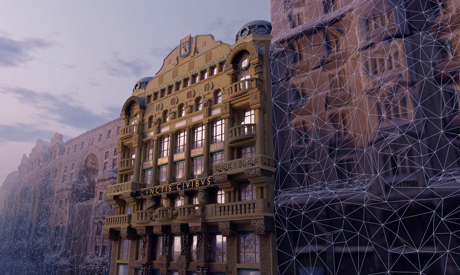 Building Counterproposal Gran Via 19, Madrid