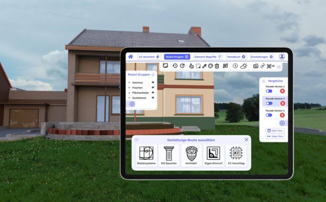 Sustainable Facade Design with AR